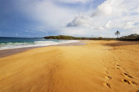 Papohaku Beach Molokai Island Hawaii United States Of America North