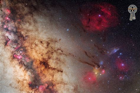Cosmos Milky Way Galactic Center · Mick Labriola