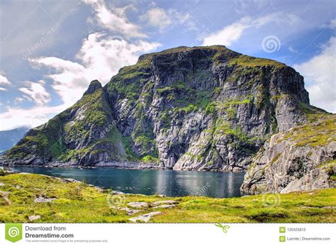 Fjords In The Municipality Of Moskenes In The End Of The
