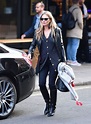 Kate Moss Street Style - Leaving a Hairdresser in Soho 10/01/2020 ...