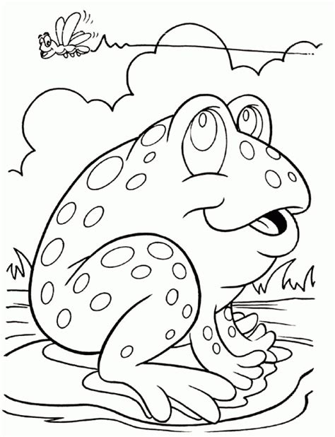 This ensures that both mac and windows users can download the coloring sheets and that your coloring pages aren't covered with ads or other web site junk. Get This Free Preschool Frog Coloring Pages to Print T77HA