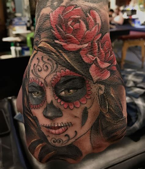 Pin By Damon Conklin On Tattoos Ive Done Skull Tattoo