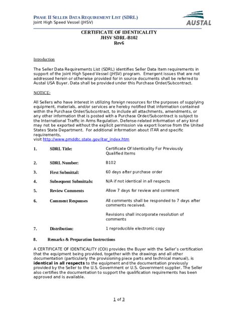 Contract Data Requirements List Sample Clauses Doc Template Pdffiller