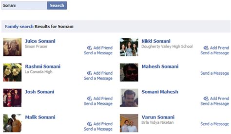 Find Everyone With Same Last Name Or Surname On Facebook
