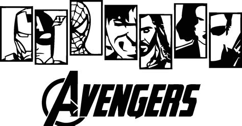 Avengers New Logo Vector Ai Png Svg Eps Free Download
