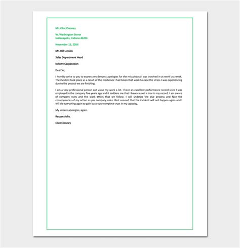 This includes rectifying a problem, paying a certain thanks flourishanyway! Apology Letter Template - 33+ Samples, Examples & Formats