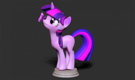 Twilight Sparkle Little Pony 3d Print Models In Animals 3dexport