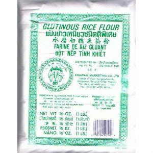 Ketan/steamed glutinous rice ingredients : Dried Sweet Glutinous Rice Flour - 2x 1 Lb (Traditional ...