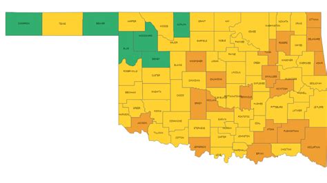 Oklahoma County Zip Code Map