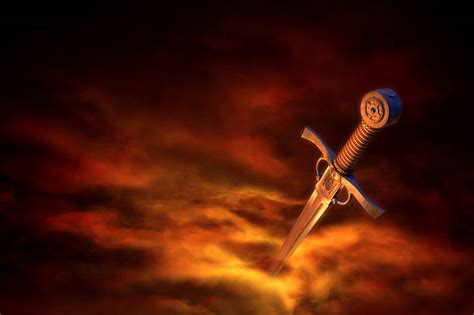 Flaming Sword Illustrations Stock Photos Pictures And Royalty Free