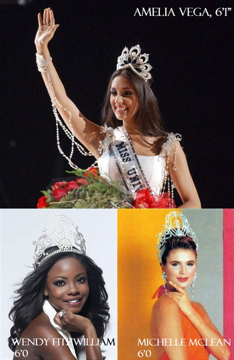 Throwback Thursday The Tallest Miss Universe Winners So Far