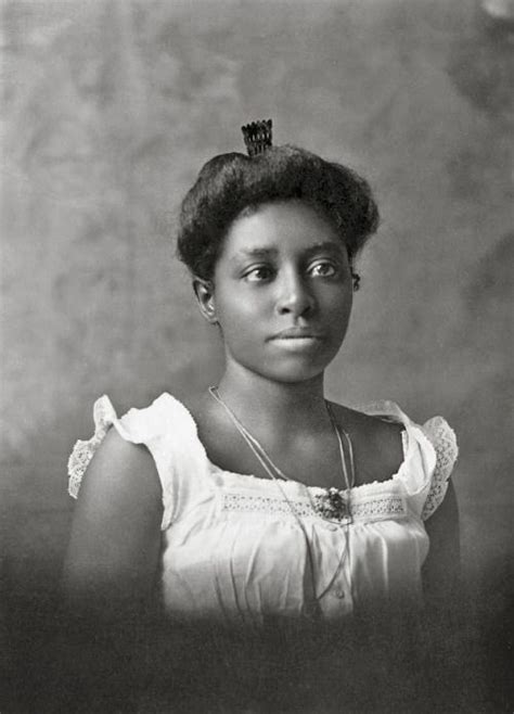 Black Victorian Beauty 1890s Portrait Of Ellen Marks 1899 Black