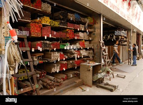 Hardware Shop In Mong Kok Kowloon Hong Kongchina Stock Photo Alamy