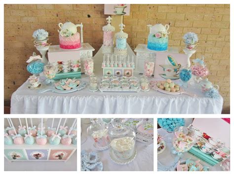 To take a bit of the pressure off of you, we've compiled this list of 43 baby shower food ideas that everyone will enjoy. High Tea Party - Baby Shower Ideas - Themes - Games