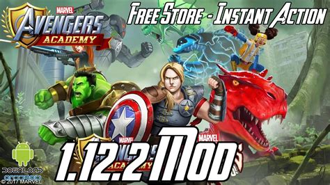 Marvel Avengers Academy 1122 Mod Free Store Instant Action Free