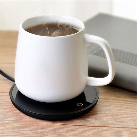 Ylshrf Electric Waterproof Touch Heating Cup Mat Warm Pad For Coffee