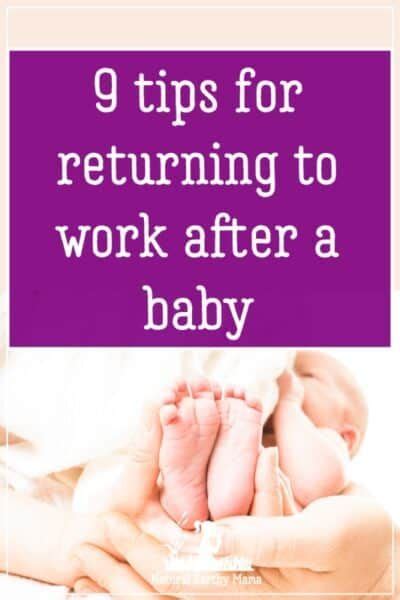 Returning To Work After Maternity Leave After You Have Had A Baby Can