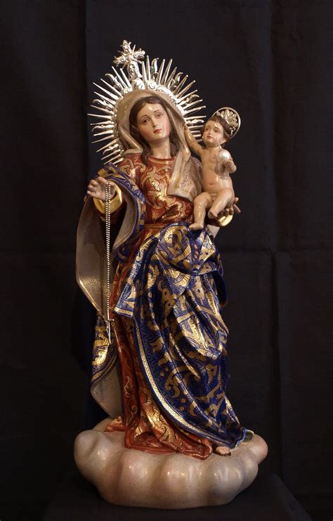 Virgen Del Rosario PÉrez Rojas Escultor En Sevilla