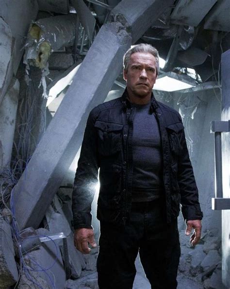Terminator 5 Images Show Arnold Schwarzenegger As A Silver Fox Collider