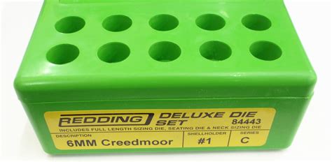 Redding Deluxe 3 Die Set 6mm Creedmoor 84443 Rebel Gun Works