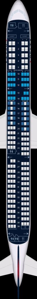 United Airbus A321 Seat Map