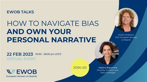 Ewob Talks How To Navigate Bias And Own Your Personal Narrative Youtube