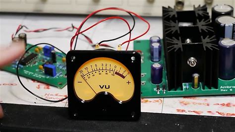 Fariha zahid july 10, 2020. DIY mic preamp - VU meter driver demonstration - YouTube