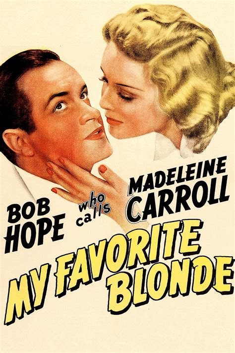 My Favorite Blonde 1942 Posters — The Movie Database Tmdb