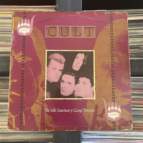 The Cult She Sells Sanctuary Long Version 12 Vinyl — Released