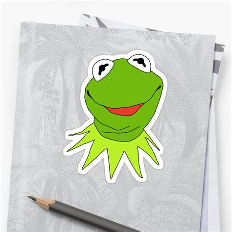 Kermit The Frog Stickers By Julimari Redbubble