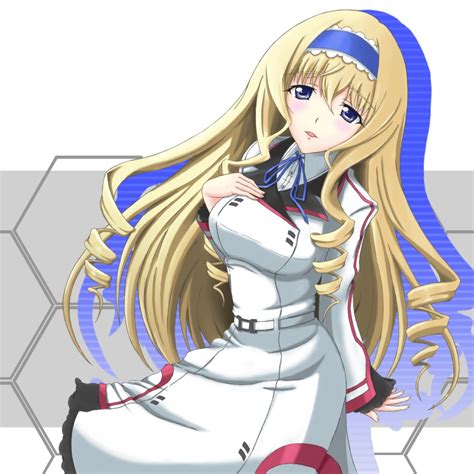 1mm Cecilia Alcott Infinite Stratos Highres 10s 1girl Blonde Hair Breasts Curly Hair