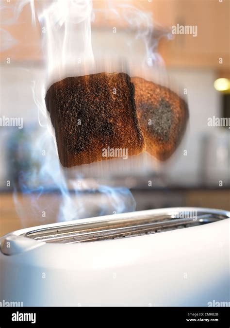 Burnt Toast Well Done Stock Photo Alamy