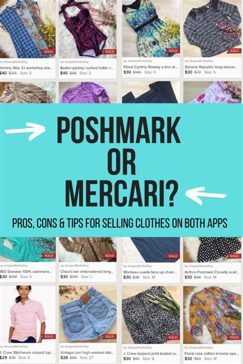 Poshmark Vs Mercari Pros Cons And Tips For Reselling Your Clothing On