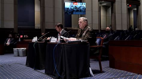 Congress Presses Military Leaders On Suspected Russian Bounties The