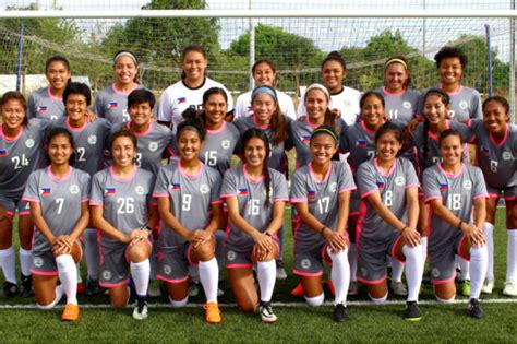 Pff Unveils Line Up For Afc Women S Asian Cup Abs Cbn News