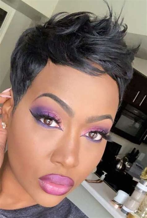 Pixie cut for black women. Pin on Short And Sexy Styles
