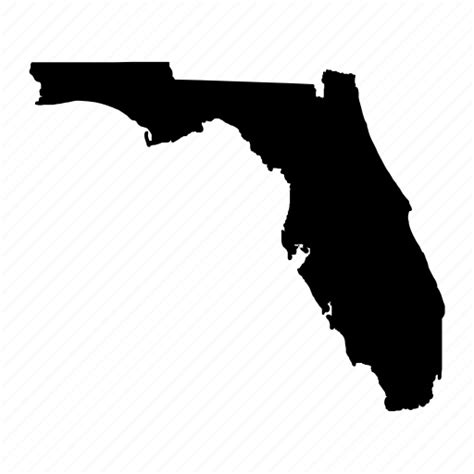 Florida Map State Usa Icon Download On Iconfinder