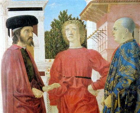 Piero Della Francesca Flagellazione Di Cristo1455 60 Particolare