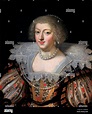 Anne of Austria. Portrait of the wife of Louis XIII, Anne of Austria ...
