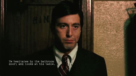 the godfather script to screen video includes coppola s commentary on one of the film s most