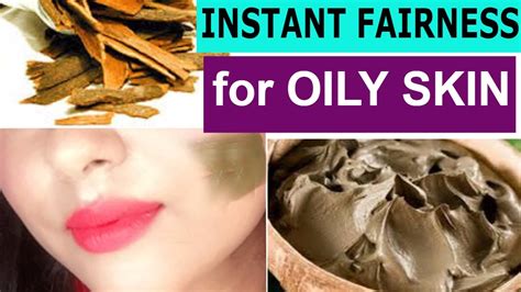 Instant Fairness Pack For Oily Skin Home Remedy For Oily Skin