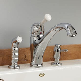 Find a kitchen sink that's deep enough to hold your dishes, but so beautiful you won't want to let them pile up. Eljer - Clarion Kitchen Faucet - Product Detail