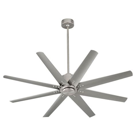 A Ceiling Fan With Five Blades On It
