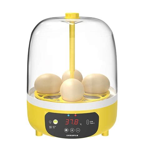 Buy Mini Automatic Egg Incubator 4 Eggs Poultry Hatcher Machine With