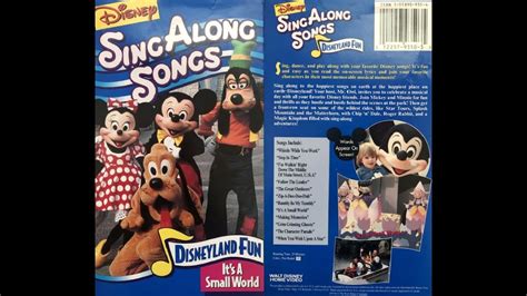 Disney Sing Along Songs Disneyland Fun Youtube