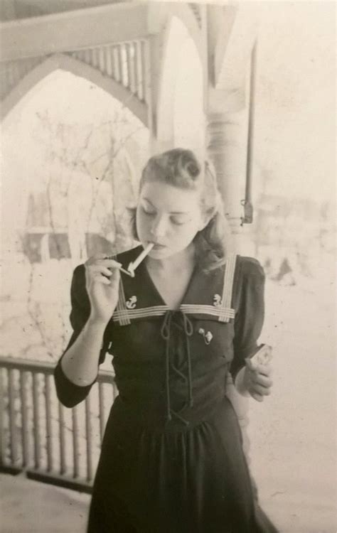 My Now 94 Year Old Grandma Smoking A Cigarette In The 1940s R