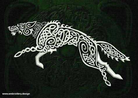 Celtic Wolf Knotwork