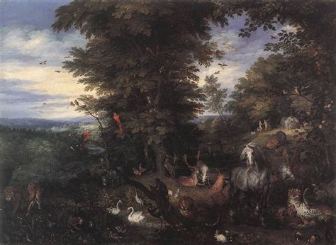 Filejan Brueghel I Adam And Eve In The Garden Of Eden