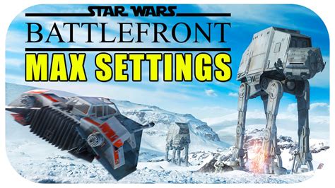 Star Wars Battlefront Gtx 970 Ultra Settings Gameplay Star Wars
