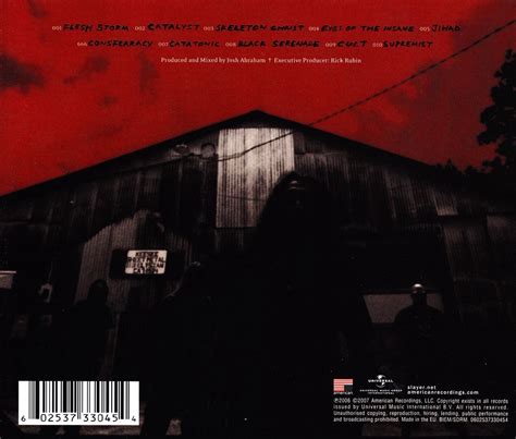 Slayer Christ Illusion Cd Slayer Cd Album Muziek